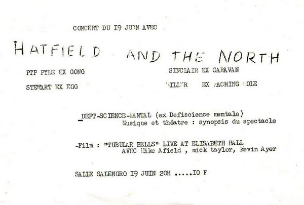 19740619 Hatfield and the North